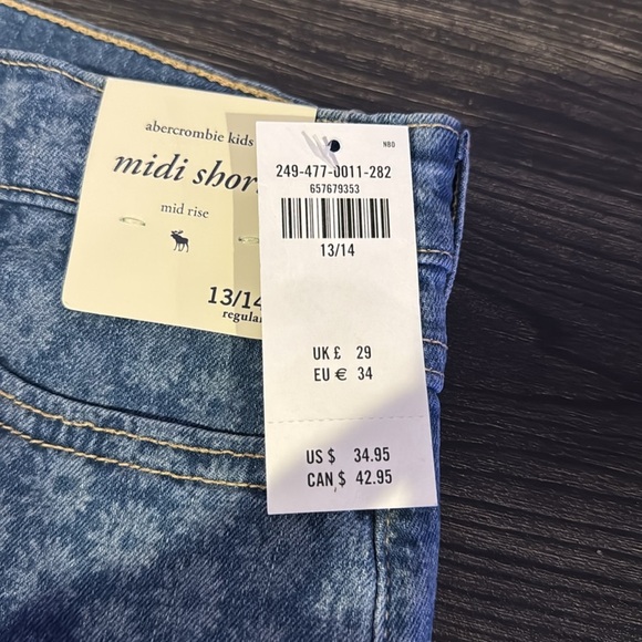 Abercrombie kids Jean shorts - Picture 3 of 5